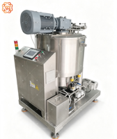 TUORONG 100L Chocolade Verfijnmachine Volledige Chocolade Kogelmolen met Magnetisch Filter voor het malen van Chocolade en Notenjam
