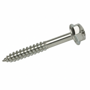 Viti per Tetti in Legno KOVERVIT AA MUSTAD 6.5X130mm, 100 Pezzi, Standard ANSI/JIS/ISO, Zincate, Filettatura M2.5/M3.5, C1022 30mm - Product Image 1