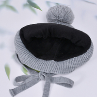 FF3070 orejeras invierno cálido gorro de punto ruso Ushanka trampero sombrero esquí nieve cráneo gorra Pom Goggle gorro de punto gorros