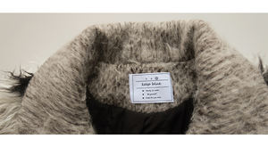 <span class=keywords><strong>Cappotto</strong></span> di <span class=keywords><strong>pelliccia</strong></span> <span class=keywords><strong>grigio</strong></span> spesse doppio petto impiombato per donna autunno e inverno <span class=keywords><strong>cappotto</strong></span> di lana lungo a tubo dritto di fascia alta da donna - Product Image 4