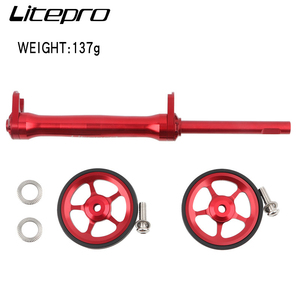 <span class=keywords><strong>Tige</strong></span> télescopique litepro en alliage d'aluminium pour extension de roue facile, pour vélo pliant, pièces de vélo - Product Image 5