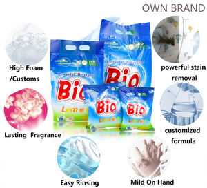 OEM Wholesale High Foam Lavender Floral Scent Disposable Super White <strong>Detergent</strong> Soap Powder Laundry <strong>Detergent</strong> for Clothes - Product Image 2