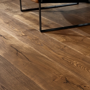 Pavimento in Legno Ingegnerizzato di Alta Qualità in Rovere Europeo Multistrato 12mm 15mm Rovere Bianco Naturale per Soggiorno e Cucina - Product Image 1
