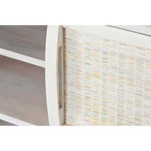 Mango Rattan <b>TV</b> <b>Stand</b> 128x40x45 off <b>White</b> - Product Image 6