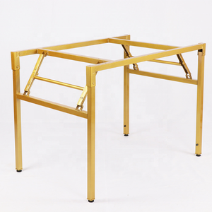 Pieds <span class=keywords><strong>de</strong></span> <span class=keywords><strong>table</strong></span> pliants en <span class=keywords><strong>métal</strong></span>, cadre <span class=keywords><strong>de</strong></span> <span class=keywords><strong>table</strong></span> pliable robuste, <span class=keywords><strong>pied</strong></span> <span class=keywords><strong>de</strong></span> <span class=keywords><strong>table</strong></span> personnalisé - Product Image 2