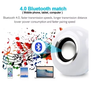 Loa Nghe Nhạc Không Dây Đèn <span class=keywords><strong>LED</strong></span> Âm Nhạc Đèn RGB Có Điều Khiển Từ Xa Cho Trang Trí Tiệc Tại Nhà Âm Thanh <span class=keywords><strong>Mini</strong></span> - Product Image 2