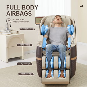 Silla 3D Realrelax F7 con Rieles y Escaneo Automático del Cuerpo, Rodillos para Pies - Product Image 4