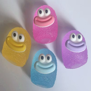 Divertido Juguete de Plástico Antiestrés de Ojos Grandes, con Música y Rebote Lento, Venta al por Mayor, Creativo, para Aliviar el Estrés, Unisex, a partir de 14 Años - Product Image 3