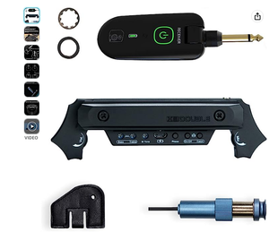 DOUBLE X2 Wireless USB-Aufladung Akustikgitarren-Tonabnehmer für Stage Performance Saiten instrumente Teile und Zubehör - Product Image 6