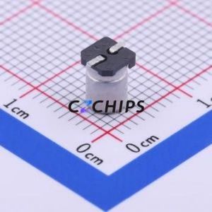 Condensateur électrolytique en aluminium SMD EEEHC1V4R7R, SMD, D4xL5.8mm 4.7uF 20% 35V 15mA-120Hz - Product Image 2