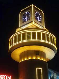 Reloj estilo moderno con cascabel para exteriores, torre con música - Product Image 5