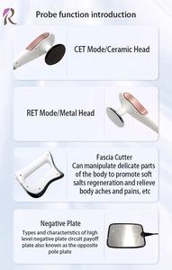Ev Diathermy fizyoterapi akıllı Tecar terapi vücut spor yaralanma ağrı kesici Tecar cihazı profesyonel orijinal üretici - Product Image 4
