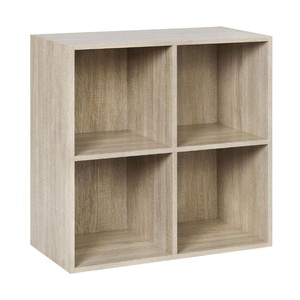 4 6 Cube lưu trữ tủ gỗ phòng khách nhà văn phòng cuốn sách tổ chức kệ sách - Product Image 3
