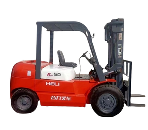 Montacargas Diésel Usado de <span class=keywords><strong>5</strong></span> Toneladas |   Mástil de 3 Etapas y Diseño para Terrenos Accidentados para Obras de Construcción y Operaciones Portuarias - Product Image 1