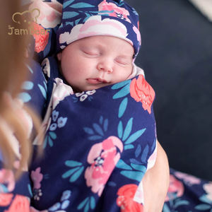 رداء حوامل من الخيزران وقماط أطفال طقم رداء للأمهات المرضعات قماط ثوب نوم رداء أطفال ثوب حوامل مطابق - Product Image 3