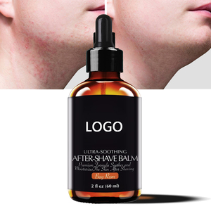 Huile pour barbe pour hommes, marque privée, parfum de bois de santal, Lotion pour après-<span class=keywords><strong>rasage</strong></span> de qualité supérieure, apaise et hydrate le visage, <span class=keywords><strong>baume</strong></span> après-<span class=keywords><strong>rasage</strong></span> - Product Image 1