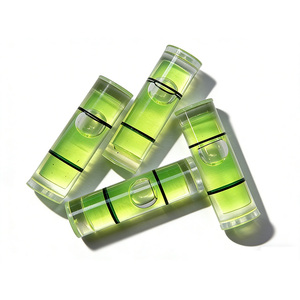 गोल भावना का स्तर शीशी 6*20 मिमी, उच्च परिशुद्धता ऐक्रेलिक बुलबुले स्तर और मापने के उपकरण - Product Image 2