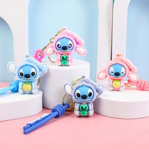 Llavero de Plástico con Figura de Stitch de Anime, Nuevo, al por Mayor, para Decoración - Product Image 2