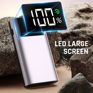 Arrancador de batería de coche ABS portátil multifuncional, luz LED de emergencia, pantalla Digital de 8000mAh, arrancador de batería de coche - Product Image 5