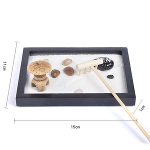 Mini jardin zen de haute qualité, kits de mini jardin zen, mini jardin zen japonais, <span class=keywords><strong>pierre</strong></span> brute de cristal pour la <span class=keywords><strong>d</strong></span>écoration - Product Image 3