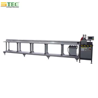 Machine de découpe à mesure automatique : longueur maximale de 3000 mm, serrage à double cylindre, précision de 0,1 mm