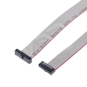 FC 1.27mm グレーリボンケーブル FC-6/8/10/12/<span class=keywords><strong>14</strong></span>-50P JTAGケーブル 両端IDCコネクタリボンケーブル - Product Image 1