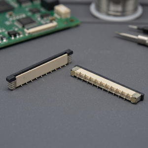 818RXXPTXX-43_1.0ph ZFPC Connecteurs FFC/FPC verticaux haute performance SMT 30 broches en alliage de cuivre étamé, pas de 1 mm, hauteur de 5,6 mm - Product Image 3