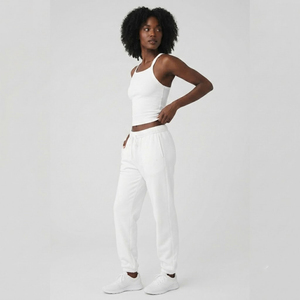 Débardeur de sport côtelé sans couture pour femme, col carré, pour yoga et fitness - Product Image 6