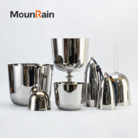 Ensemble de bols chantants en cristal, instruments de guérison sonore, produits en verre de quartz, méditation, yoga, fabricant OEM, alchimie