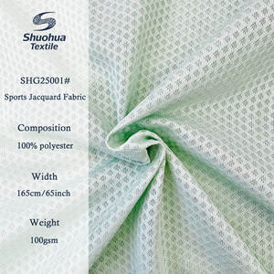 Vente en gros 100% Polyester Jacquard Jersey <span class=keywords><strong>Tissu</strong></span> 100gsm Tricoté <span class=keywords><strong>Nid</strong></span> <span class=keywords><strong>D</strong></span>'<span class=keywords><strong>abeille</strong></span> Maille Sport Vêtement <span class=keywords><strong>Tissu</strong></span> pour Filles en Stock - Product Image 2