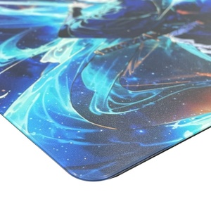 Tapis de souris de jeu Esports OEM grand format avec motif Anime, surface en verre trempé, imperméable, lisse et antidérapant - Product Image 2