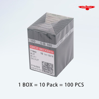 50 Aiguilles DCX27 (B27) 81X1 Groz-Beckert pour Machine à Coudre Industrielle Surjeteuse JUKI BROTHER PEGASUS SIRUBA YAMATO