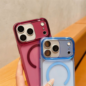 Étui magnétique transparent à chargement sans fil pour iPhone 18 Pro Max 17 Air 16, avec protection intégrée contre les chocs, coque transparente 2.0 en PC - Product Image 5