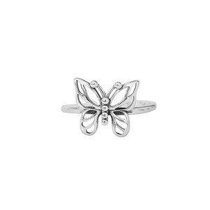 Vintage Elegant Butterfly Wedding Engagement <b>Ring</b> Anti-Allergy Trendy Women's Fancy Simple Cute Manufacturer Wholesale <b>Rings</b> - Product Image 2