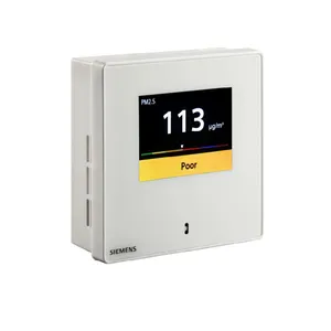 Siemens QSA2700D sensor partikel halus PM2.5/PM10, tampilan pita konsentrasi dalam ruangan mendukung komunikasi RS485