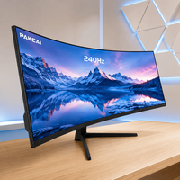 Moniteur de jeu incurvé 49 pouces 165 Hz 1 ms IPS 5K DQHD pour usage commercial, idéal pour les projets de cafés de jeu