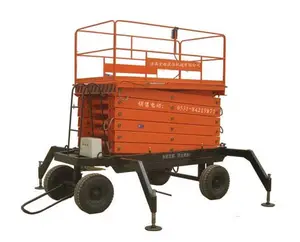 Chất Lượng Cao Của Nhãn Hiệu Kéo Điện Scissor Lift 180Kg Nâng Nền Tảng