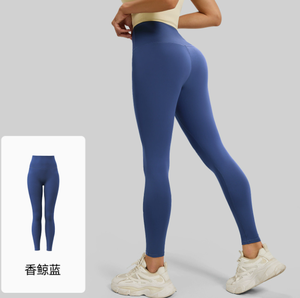 Leggings Deportivos de Mujer de Cintura Alta con Efecto Scrunch Butt, Ligeros, Sensación de Segunda Piel, Logotipo Personalizado, Antibacterianos, Sólidos, Ideales para Yoga - ¡Venta Caliente! - Product Image 3