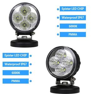 ไฟทำงาน LED สว่างพิเศษ 12V 24V สำหรับรถออฟโรด รถแทรกเตอร์ เครื่องจักรกลการเกษตร รถบรรทุก ไฟส่องสว่างภายนอกรถยนต์ - Product Image 1