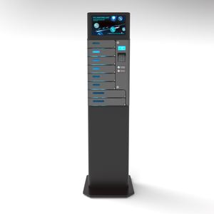 Y2Power UVC 8槽密码手机消毒充电柜，带2个大槽，适用于iPad手机充电站 - Product Image 3