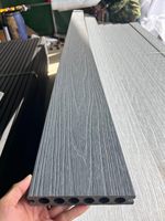 Plancher de terrasse en bois-plastique composite imperméable de haute qualité pour l'extérieur, imitation bois 3D