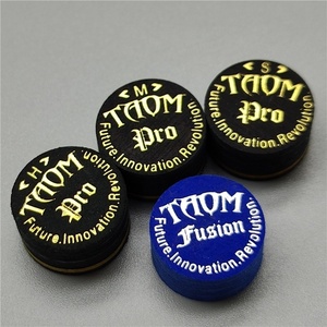 Finlande Tahoom <span class=keywords><strong>TAOM</strong></span> 14mm grosse tête billard bâton noir Table billard queue avec fibre de verre bout à bout tête en cuir de Finlande - Product Image 2