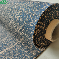 Sous-couche en rouleau de liège en caoutchouc Sol insonorisé Sous-couche acoustique pour plancher de toiture Sous-couche pour carreaux
