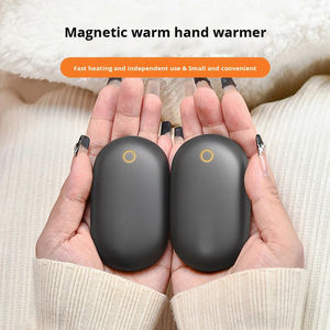 Chauffe-mains magnétiques portables séparés 2026, rechargeables, lot de 2, chauffe-mains électriques portables, chauffe-mains réutilisables, chauffe-mains bon marché - Product Image 4