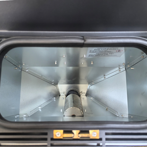 NB-PR 9KW Écologique Style Moderne Rond Poêle Autoportant Cheminée Intérieure avec WIFI Télécommande Biomasse <span class=keywords><strong>Bois</strong></span> Pellet - Product Image 5