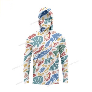 เสื้อเชิ้ตยุทธวิธีป้องกันรังสียูวี UPF 50+ แห้งเร็ว สีเขียวนีออน ระบายอากาศได้ดี เสื้อตกปลาผู้ชาย เสื้อคลุมลายพรางสำหรับตกปลา แบบสั่งทำได้ - Product Image 1