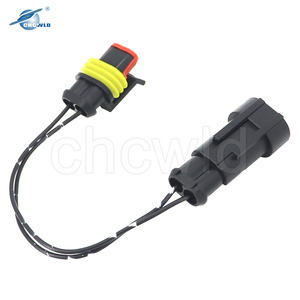 <span class=keywords><strong>2</strong></span> conectores elétricos impermeáveis do ampère do Pin os auto obstrui o conjunto 282104-1 do chicote de fios 282080-1 - Product Image 2