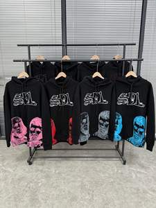 Sudadera con Capucha SDL de Alta Calidad, 100% Algodón, Diseño de Marca, Estilo Casual, Oversize, Streetwear Vintage para Hombre - Product Image 2