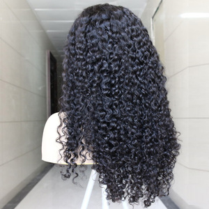 Burmese Raw Virgin Hair Jerry Curly <b>Wig</b> 100% Human Hair <b>Deep</b> Part Kinky Curly Weave Short Frontal <b>Wig</b> Water <b>Wave</b> Lace Front <b>Wig</b> - Product Image 3