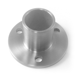 Placa de tierra SKU 42,4mm, accesorios de tubería de acero inoxidable AISI 304 con acabado satinado - Product Image 1